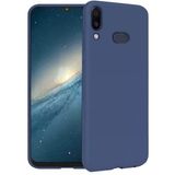 Samsung Galaxy A10S İnce Mat Silikon Kılıf Lacivert