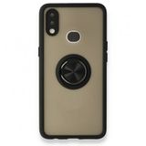 Samsung Galaxy A10s Kilif Arkasi Buzlu Yuzuklu Montreal Kapak
