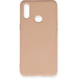 Samsung Galaxy A10S Kılıf Nano Içi Kadife Silikon - PUDRA-(5796)