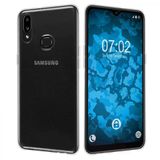 Samsung Galaxy A10s Kılıf Uyumlu Darbeye Dayanıklı 2.0 Mm İnce Şeffaf Silikon Kapak