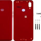 Samsung Galaxy A10s - Sm-A107f Full Kasa Arka Kapak Takim Kırmızı - Tamır Setı