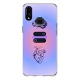 Samsung Galaxy A10S Uyumlu Mantık ve Duygu Temalı Baskılı Silikon Kılıf