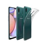 Samsung Galaxy A10S Uyumlu Premium Silikon Kılıf Şeffaf