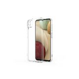 Samsung Galaxy A12 Uyumlu Kılıf Şeffaf Süper Silikon Kapak