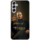 Samsung Galaxy A14 Uyumlu Atatürk Father of the Turks Baskılı Silikon Kılıf