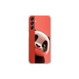 Samsung Galaxy A14 Uyumlu Şeffaf Kılıf 4 Peluş Panda Tasarımlı