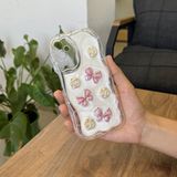 Samsung Galaxy A16 Uyumlu Kılıf Zebana Floral Silikon Kılıf Rose Gold