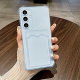 Samsung Galaxy A17 İle Uyumlu Anti shock kartlık kılıf (mavi)