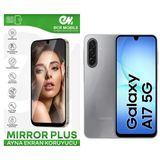 Samsung Galaxy A17 İle Uyumlu Esnek Ayna(Mirror) 9H Nano Ekran Koruyucu
