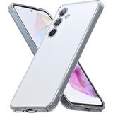 Samsung Galaxy A17 Uyumlu Kılıf Şeffaf Kamera Korumalı Renksiz Esnek Silikon Kapak