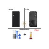 Samsung Galaxy A2 Core A260 Siyah Renk Uyumlu Arka Kapak + Tamir Seti + B7000 Yapıştırıcı Arka Cam Batarya Kapağı Pil Kapağı Lazer Kesim Back Cover Galaxy A2 Core Uyumlu