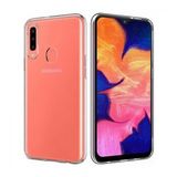 Samsung Galaxy A20S 2.0 MM Korumalı Silikon Kılıf Şeffaf