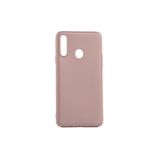 Samsung Galaxy A20S (A207F) Premium Silikon Kılıf Rose Gold