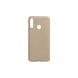 Samsung Galaxy A20s Kılıf Esnek Yapılı İnce Slim Silikon Kapak Ryc/premier Gold