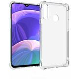 Samsung Galaxy A20s Şeffaf Kılıf Köşelerde Darbelere Karşı Ultra Kalınlık Antishock