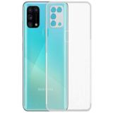 Samsung Galaxy A20s Şeffaf Kılıf Silikon Koruma Kamera Korumalı