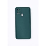 Samsung Galaxy A21 Uyumlu Kamera Çıkıntılı Mat Silikon Telefon Kılıfı