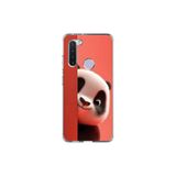 Samsung Galaxy A21 Uyumlu Şeffaf Kılıf 4 Peluş Panda Tasarımlı
