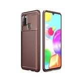 Samsung Galaxy A21S Kılıf Focus Karbon Silikon Kılıf