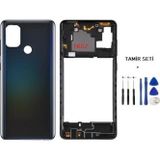 Samsung Galaxy A21s - Sm-A217f Full Kasa Arka Kapak Takim Sıyah - Tamır Setı