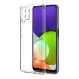 Samsung Galaxy A22 2.0 MM Korumalı Şeffaf Silikon Kılıf