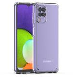 Samsung Galaxy A22 4g Kılıf Kamera Çıkıntılı Şeffaf Darbe Emici Sert Silikon Kapak Coss