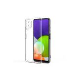 Samsung Galaxy A22 4G Uyumlu Kılıf Şeffaf Süper Silikon Kapak
