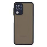Samsung Galaxy A22 Kılıf Montreal Silikon Kapak - Lacivert-(5796)