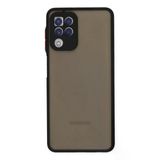 Samsung Galaxy A22 Kılıf Montreal Silikon Kapak - Siyah-(5796)