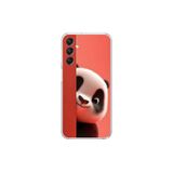 Samsung Galaxy A24 Uyumlu Şeffaf Kılıf 4 Peluş Panda Tasarımlı