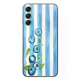 Samsung Galaxy A24 Uyumlu Yaban Mersinleri Baskılı Silikon Kılıf