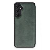 Samsung Galaxy A25 5G Kılıf Flip Cover - Koyu Yeşil-(5796)
