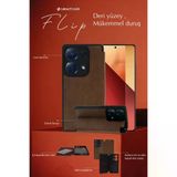 Samsung Galaxy A25 5G Kılıf Flip Cover - Siyah