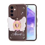 Samsung Galaxy A25-5G Kılıf Kamera Korumalı Kelebek Kanatlı Kapak Zr-Kapya
