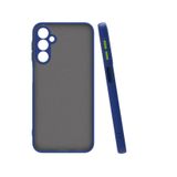 Samsung Galaxy A25 İle Uyumlu Kılıf Mat Kamera Korumalı Renkli Tuşlu Sert Silikon Hux Kapak