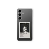 Samsung Galaxy A25 ile Uyumlu The Weeknd Beatuy Behind Minimalist Poster Tasarım Baskılı Şeffaf Kılıf
