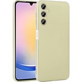 Samsung Galaxy A25 Kılıf Esnek Yapılı İnce Slim Silikon Kapak Ryc/premier Gold