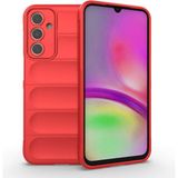 Samsung Galaxy A25 Kılıf Içi Kadife Dolgulu Dalga Tutma Haznelli Premium Tpu Silikon Kapak Ryc/etnik - Kırmızı