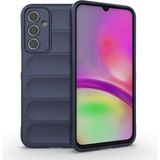 Samsung Galaxy A25 Kılıf İçi Kadife Dolgulu Dalga Tutma Haznelli Premium Tpu Silikon Kapak Ryc/etnik Lacivert