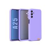 Samsung Galaxy A25 Kılıf Kadife Iç Yüzeyli Kamera Korumalı (şık Tasarım) Silikon Kapak