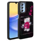 Samsung Galaxy A25 Kilif Parlayan Kabartmali Ikonik Figurlu Amas Silikon Kapak