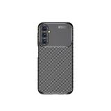 Samsung Galaxy A25 Kilif Zore Karbon Gorunumlu Negro Silikon Kapak
