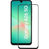 Samsung Galaxy A26 Kırılmaz Cam Tam Ekran Koruyucu 150CC Antistatik Büyük Kenar 9h Temperli Koruma - Siyah