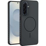 Samsung Galaxy A26 Uyumlu Kılıf Zebana Mono M-Safe Silikon Kılıf Siyah