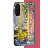Samsung Galaxy A26 Uyumlu Sarı Mobilet Baskılı Silikon Kılıf