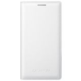 Samsung Galaxy A3 (2015) Kılıf Flip Cover Samsung Orjinal - Beyaz EF-FA300BC