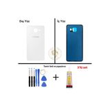 Samsung Galaxy A3 2016 A310 Beyaz Renk Uyumlu Arka Kapak + Tamir Seti + B7000 Yapıştırıcı Arka Cam Batarya Kapağı Pil Kapağı Lazer Kesim Back Cover Galaxy A3 2016 Uyumlu