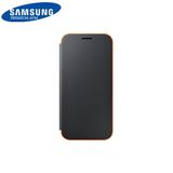 Samsung Galaxy A3 2017 Neon Mavi Kapaklı Kılıf