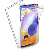 Samsung Galaxy A31 Çift Taraflı Silikon Kılıf Şeffaf