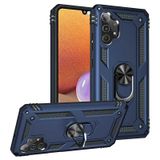 Samsung Galaxy A32 4G Kılıf Sofya Yüzüklü Standlı Zırhlı Silikon Kılıf